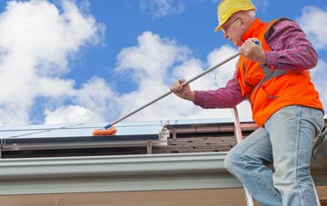 Andersea soft wash roof cleaning